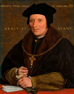 Portrait of Sir Bryan Tuke by Hans Holbein